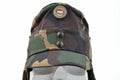 Véritable casquette militaire d'hiver de camouflage hongrois avec badge de couleur NEUF