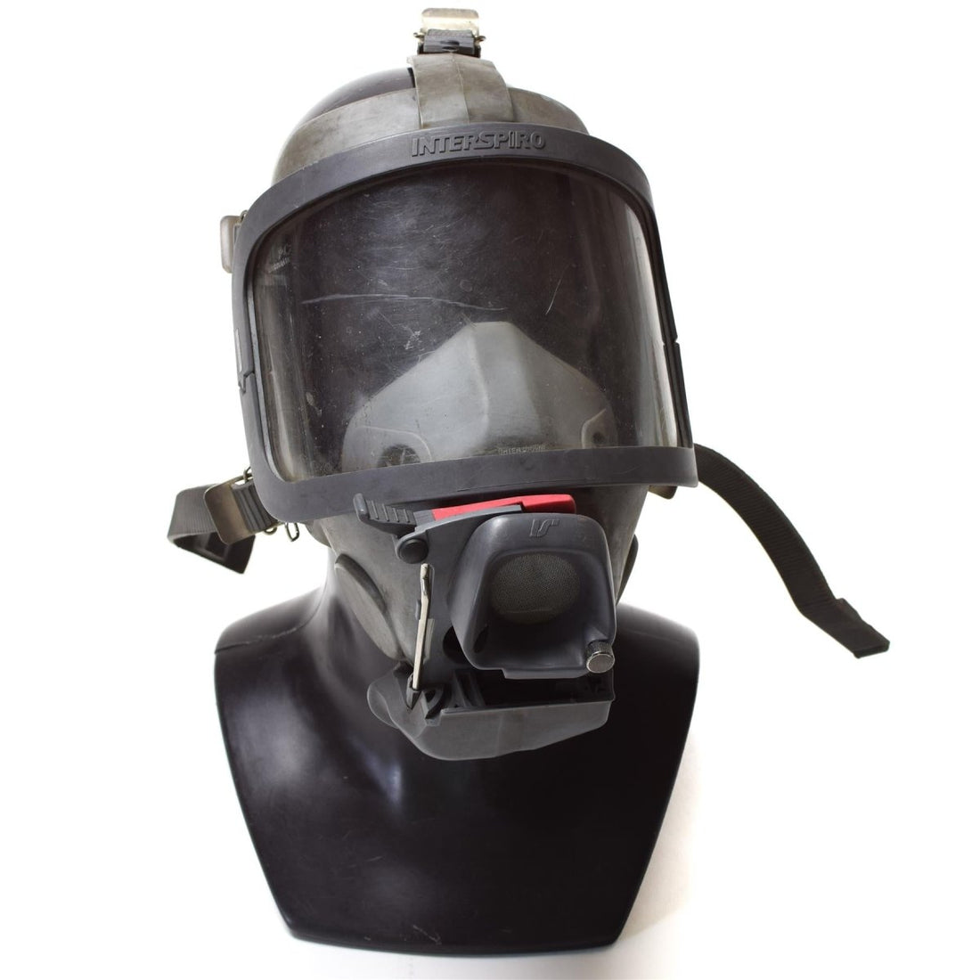 Masque facial authentique de marque Interspiro pour pompier, appareil respiratoire autonome, masque à gaz