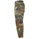Genuine Italian army pants NATO combat cotton woodland Camouflage field trousers - GoMilitar