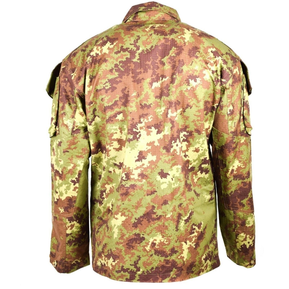 Véritable veste de combat de l'armée italienne Rip Stop Vegetato camouflage ACU NEUF