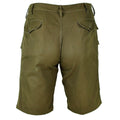 Genuine Italian army shorts Khaki Chino Military field bermuda vintage BDU