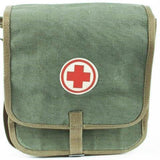 Véritable trousse médicale de l'armée polonaise vintage, sac à bandoulière de premiers secours pour ambulanciers NEUF