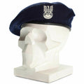 Véritable béret bleu de l'armée militaire polonaise des marines