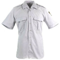 Chemise de police espagnole authentique, chemise militaire grise à manches courtes, NEUF