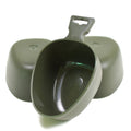 Tasse en plastique authentique de l'armée suédoise Trangia Kuksa, lot de tasses militaires suédoises