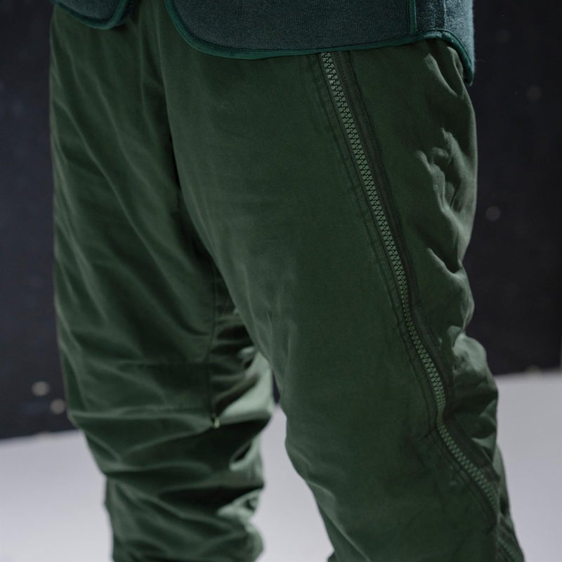 Pantalon de l'armée suédoise authentique isolé M90 vert Pantalon thermique pour temps froid