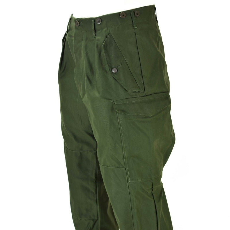 Genuine Swedish army pants M59 combat trousers military green