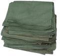 Véritable foulard bandana militaire suédois 80x80cm vert léger et respirant NEUF