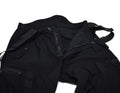 Pantalon de tanker thermique suédois authentique m90 Pantalon BDU noir avec bretelles NEUF
