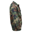 Genuine Turkish BDU combat jacket durable ripstop woodland camo military issue - GoMilitar