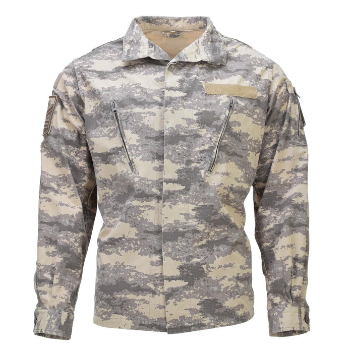 Genuine Turkish Original Uniform Jacket RipStop Reinforced Elbows M2021 Camo - GoMilitar