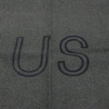 Véritable couverture de l'armée américaine en laine vert militaire vintage couvre-lit drap NEUF
