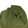 Véritable sac de sport de l'armée américaine, grand sac militaire vert olive, sac de mer en toile