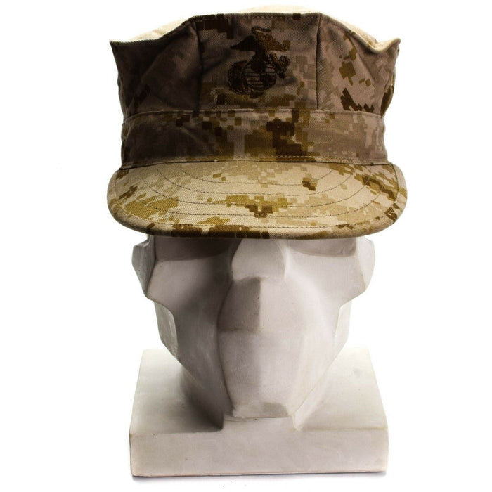 Véritable casquette de garnison de l'armée américaine MARPAT MC DESERT chapeau militaire de campagne BDU patrouille - GoMilitar