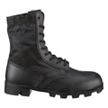 Véritables bottes de combat militaires PANAMA en cuir noir de l'armée américaine Jungle NEUF