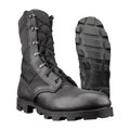 Véritables bottes de combat militaires PANAMA en cuir noir de l'armée américaine Jungle NEUF