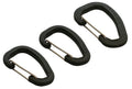 Ensemble de mousquetons Wildo authentiques OD 3 pièces Clips robustes et légers