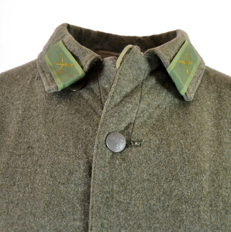 Genuine WWII vintage Swedish army wool uniform jacket M39 1940's military Grey - GoMilitar