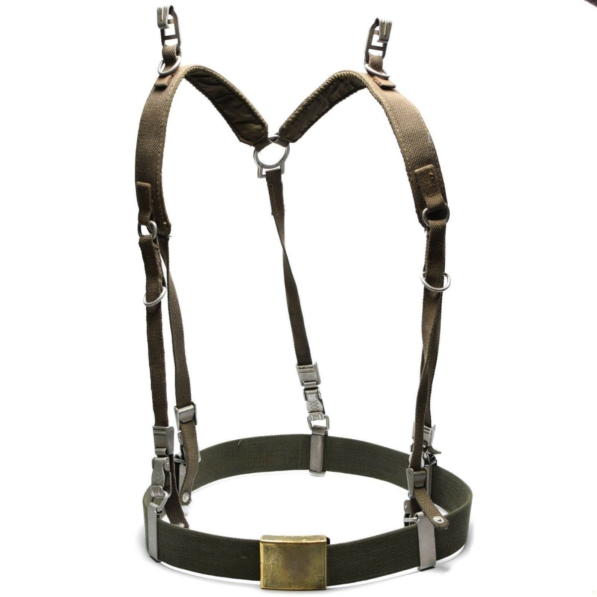 Kit de harnais tactique avec bretelles en Y et ceinture de l'armée allemande