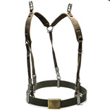 Kit de harnais tactique avec bretelles en Y et ceinture de l'armée allemande