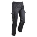 Pantalon en moleskine de style militaire allemand, pantalon d'uniforme de combat noir durable NEUF