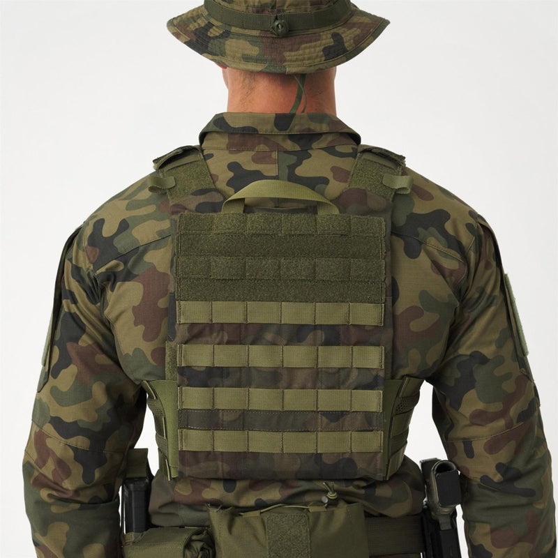 Ensemble militaire Helikon-Tex Guardian gilet tactique porte-plaques plastron de combat