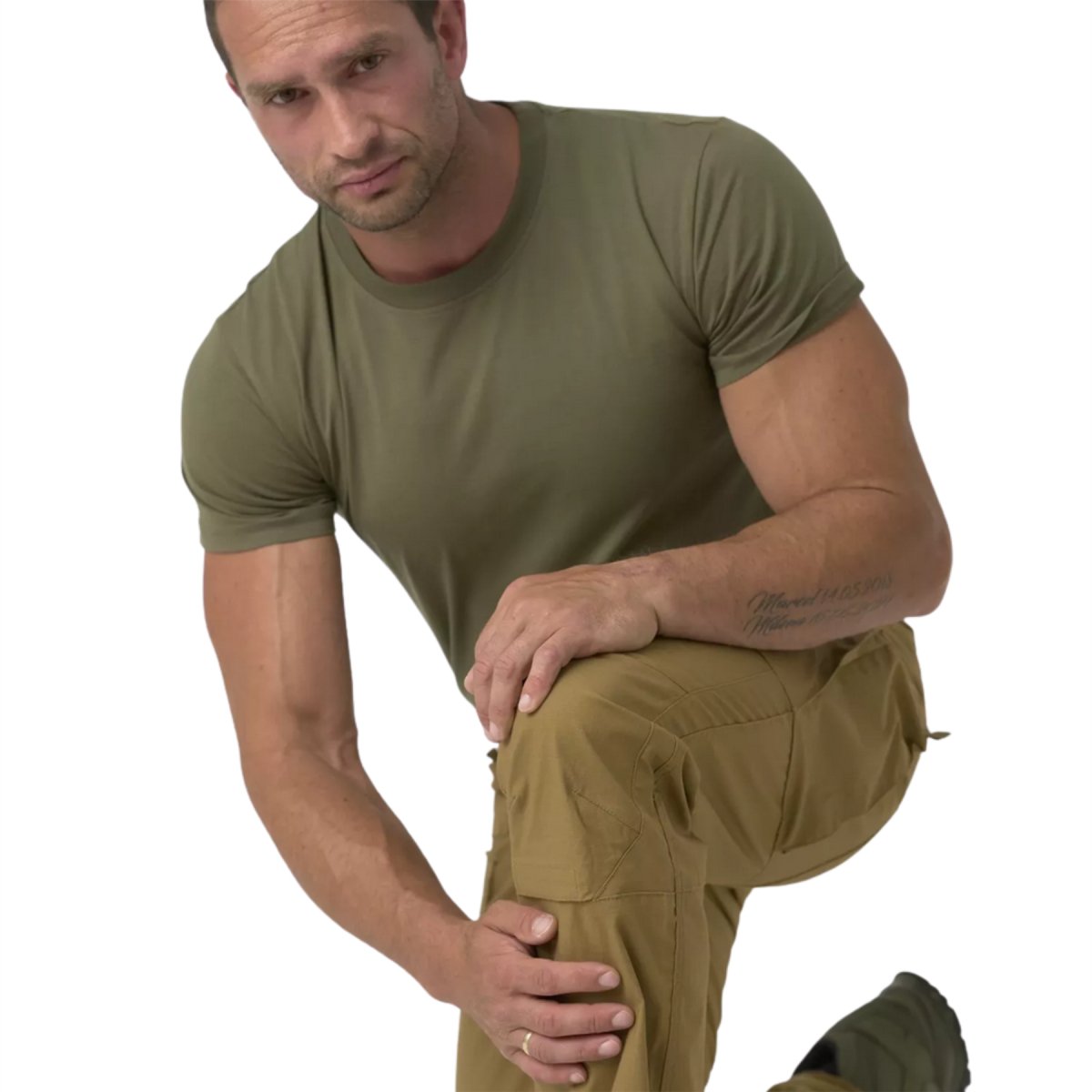 Pantalon tactique Helikon-Tex SFU Next Mk2 Ripstop réglage multi-points Woodland