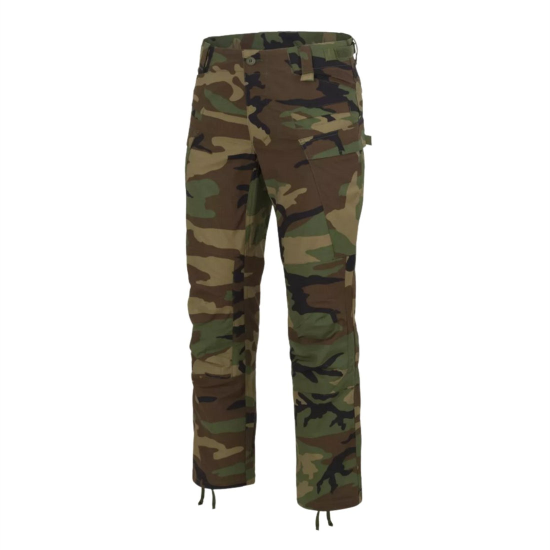 Pantalon tactique Helikon-Tex SFU Next Mk2 Ripstop réglage multi-points Woodland