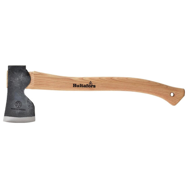 HULTAFORS Dvardala Hunting Axe Carbon Steel Hickory Wood Handle Hatchet