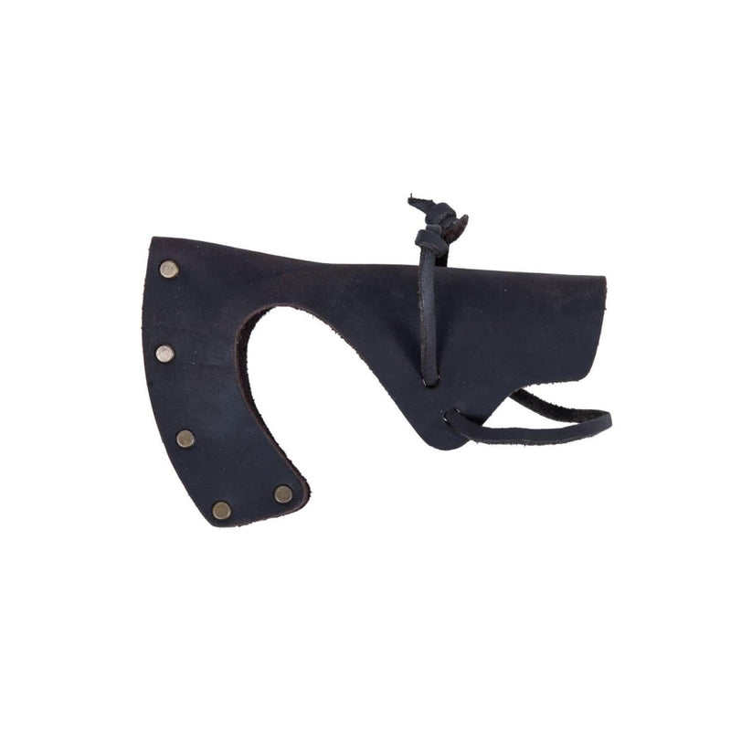 Leather protective sheath for HULTAFORS Ekelund hunting axe designed for safe blade storage and transport