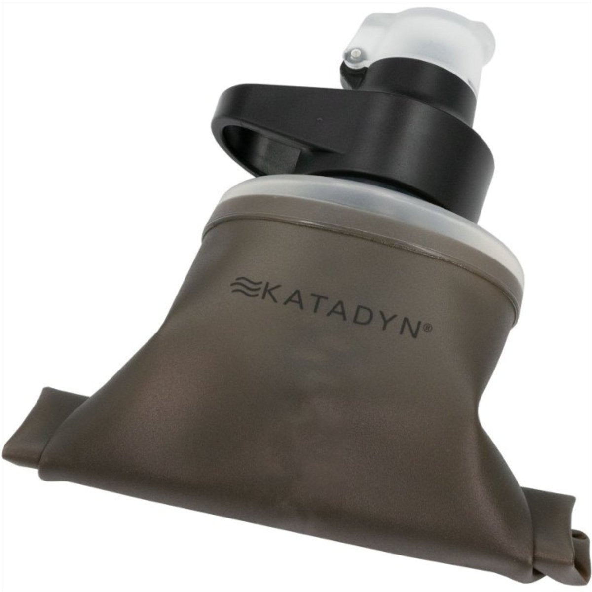 Katadyn BeFree AC 1L Filtre à Eau Bouteille Pliable Technologie EZ Clean Noir