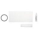 Katadyn Hiker Pro maintenance kit with protection, O-ring, mesh filter, and silicone lubricant for water filter care.