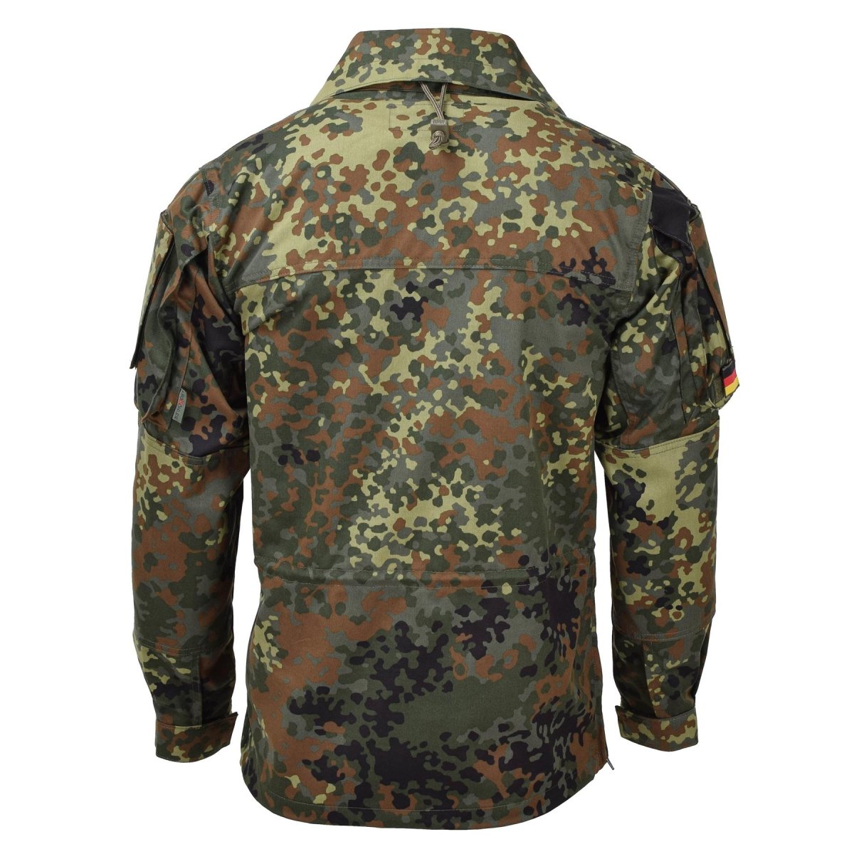 Veste de combat tactique armée Leo Kohler avec camouflage flectarn zippée et réglable