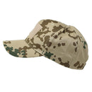 Leo Kohler field military baseball cap in tropentarn camouflage with adjustable one-size fit and peaked design