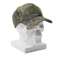 Casquette de baseball militaire Leo Kohler avec visière à visière à motif camouflage BW flecktarn