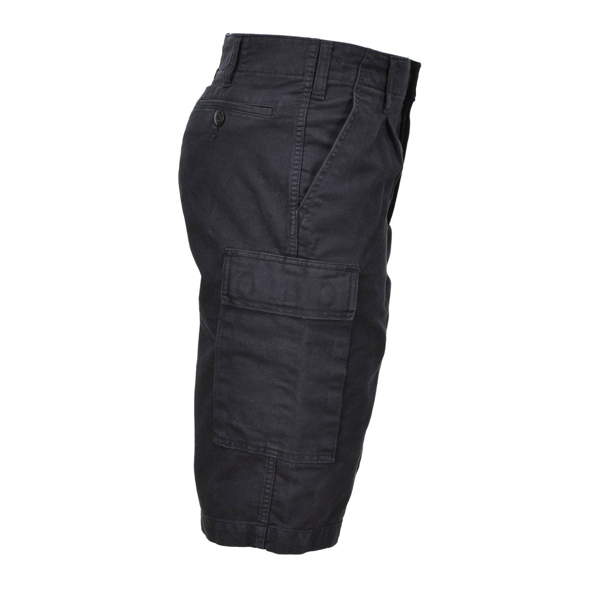 Bermuda militaire Leo Kohler, short de randonnée longueur genou, noir