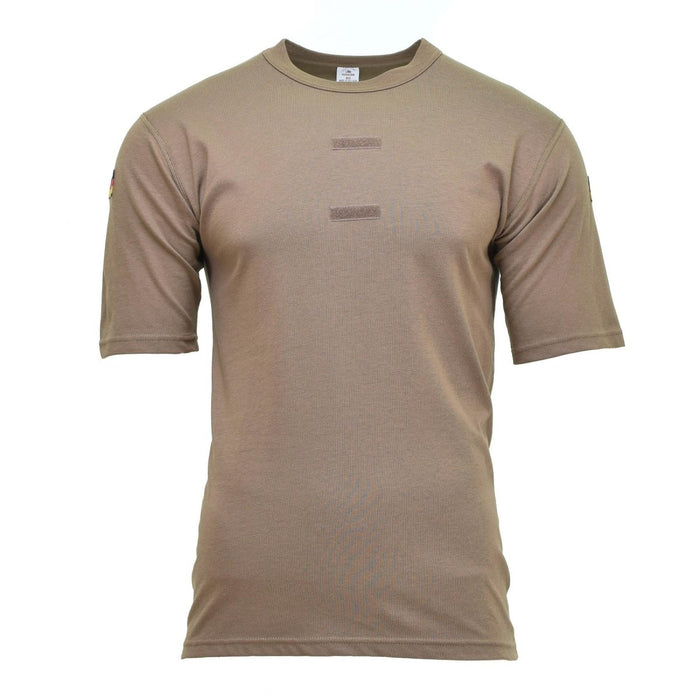 T-shirt militaire kaki Leo Kohler conçu comme couche de base légère et respirante pour les troupes de l'armée et une utilisation en extérieur