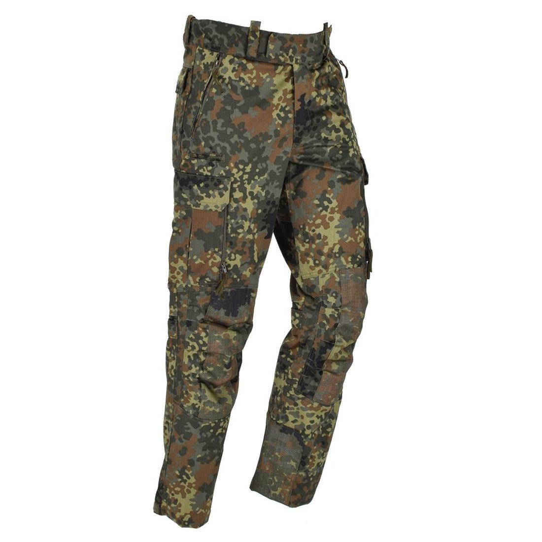 Pantalon tactique Sniper Leo Kohler pour troupes de campagne, camouflage rip-stop flecktarn