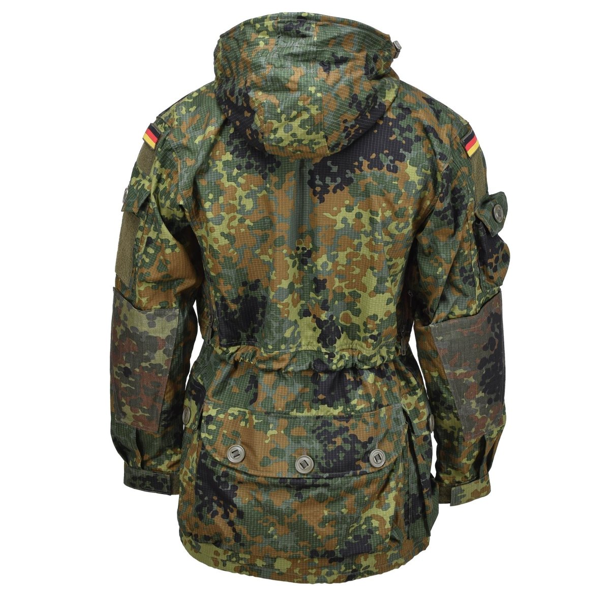 Veste tactique Leo Kohler en tissu ripstop avec capuche et coudes renforcés en cordura