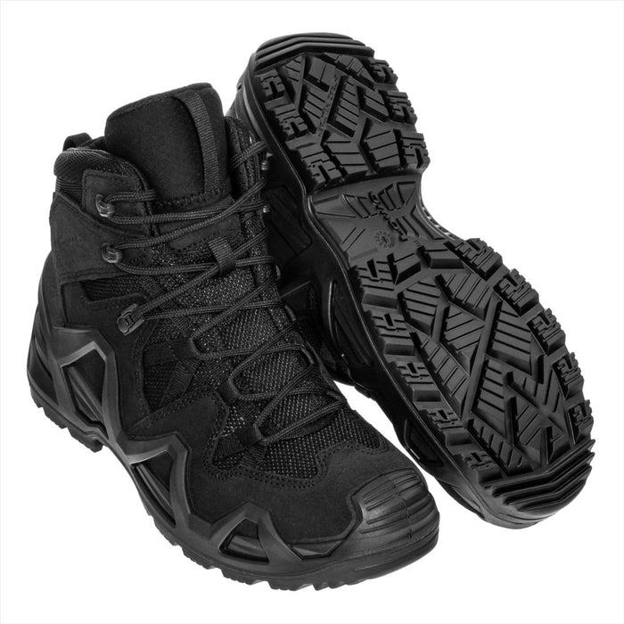 Lowa Zephyr MK2 GTX MD Chaussures Tactiques Gore-Tex Membrane Respirant Noir - GoMilitar