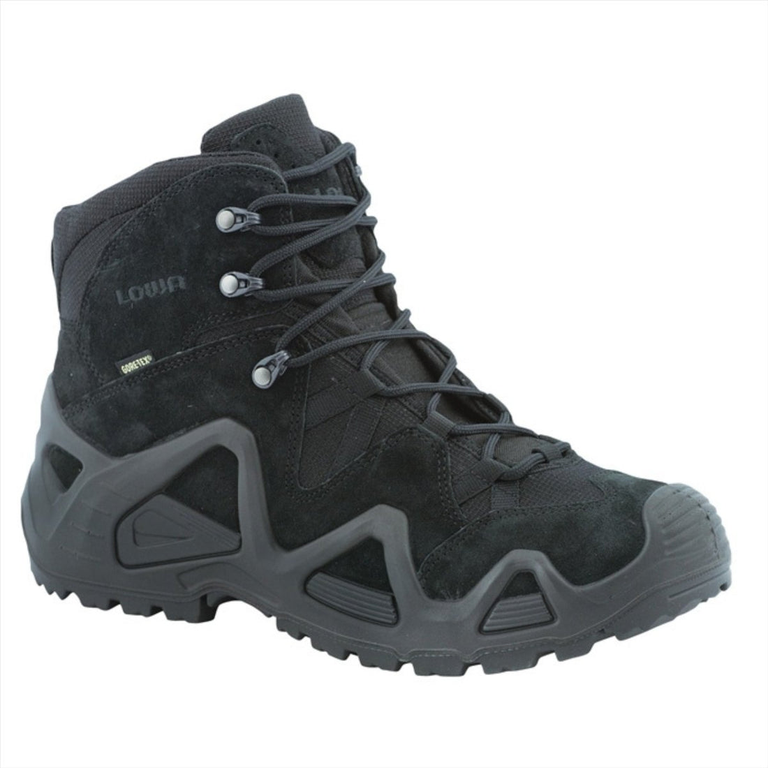LOWA Zephyr GTX MID TF Tactical Combat Boots Waterproof Breathable Suede Black
