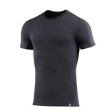 M-TAC 93/7 T-shirt d'été en coton stretch léger à manches courtes gris foncé