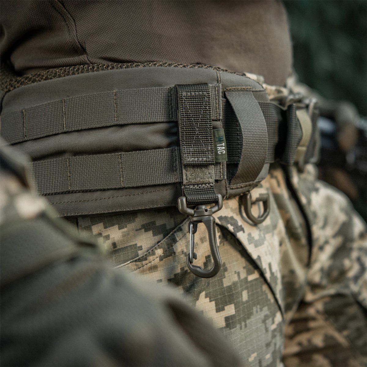 M-TAC Carabiner Attachment MOLLE Interface Murdlock Sling Tactical Gear Olive