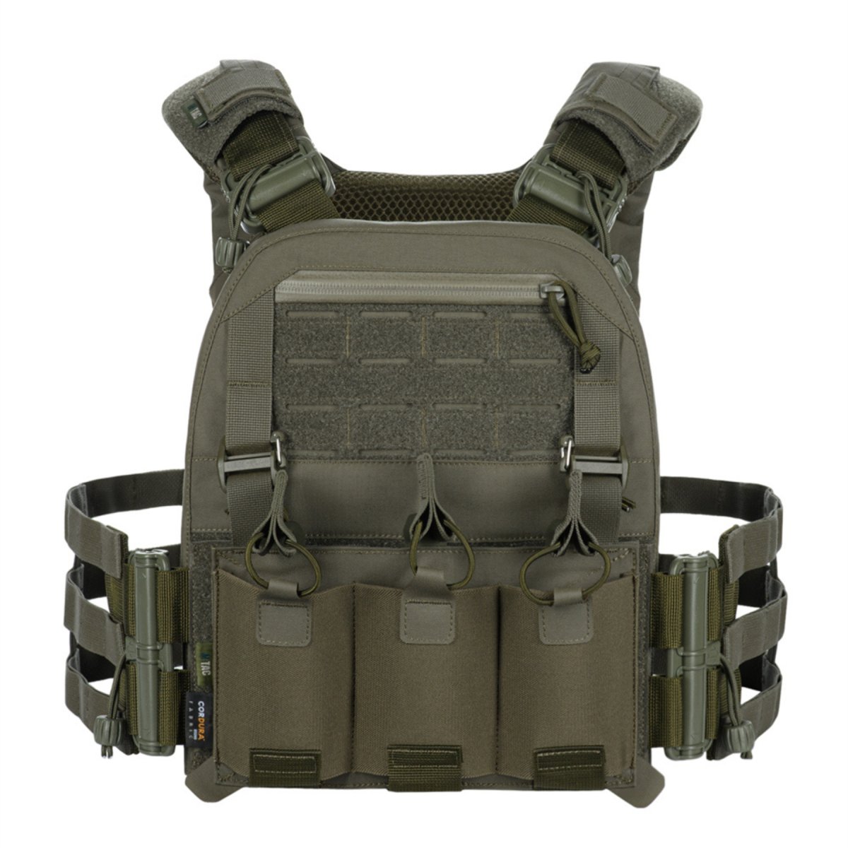 M-TAC Cuirass FAST Elite Tactical Plate Carier Duraflex Fasteners Cordura Olive