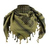 M-TAC Dense Shemagh Écharpe Tactique Coton Respirant Protection Extérieure Olive