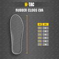 M-TAC EVA Sabots Ajustement Léger Chaussures de Camping en Plein Air Sangle de Talon Olive