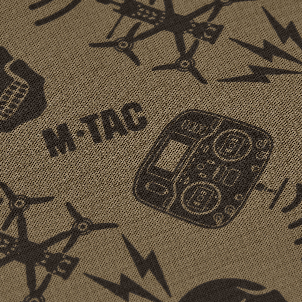 M-TAC Micropolaire Cache-Cou Drone Modèle Tactique Écharpe Extérieure Tan