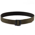 Ceinture de combat tactique de style militaire M-TAC en toile avec boucle à dégagement rapide Olive