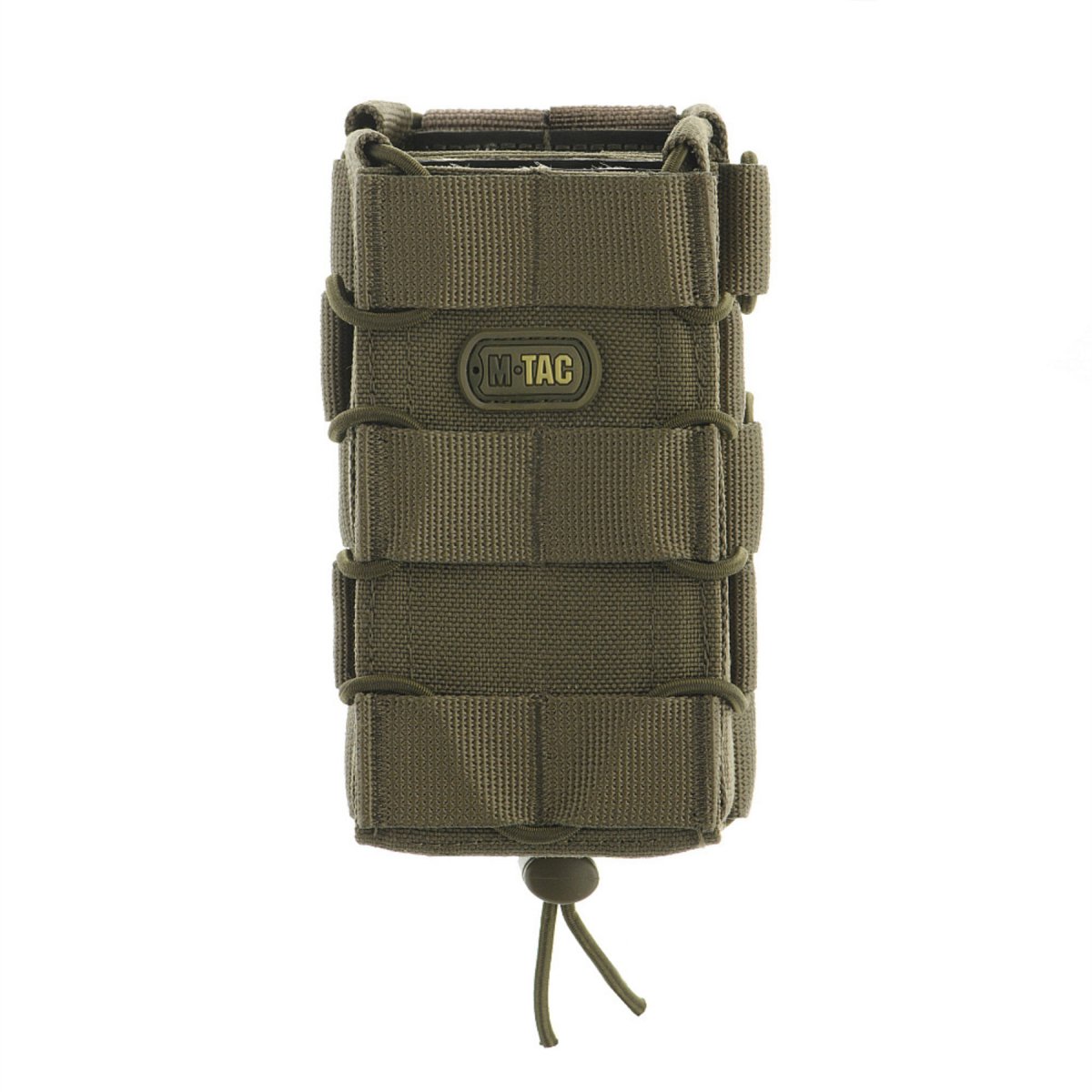 M-TAC Pochette double ouverte pour magazines Cordura tactique caoutchouté antidérapant Olive