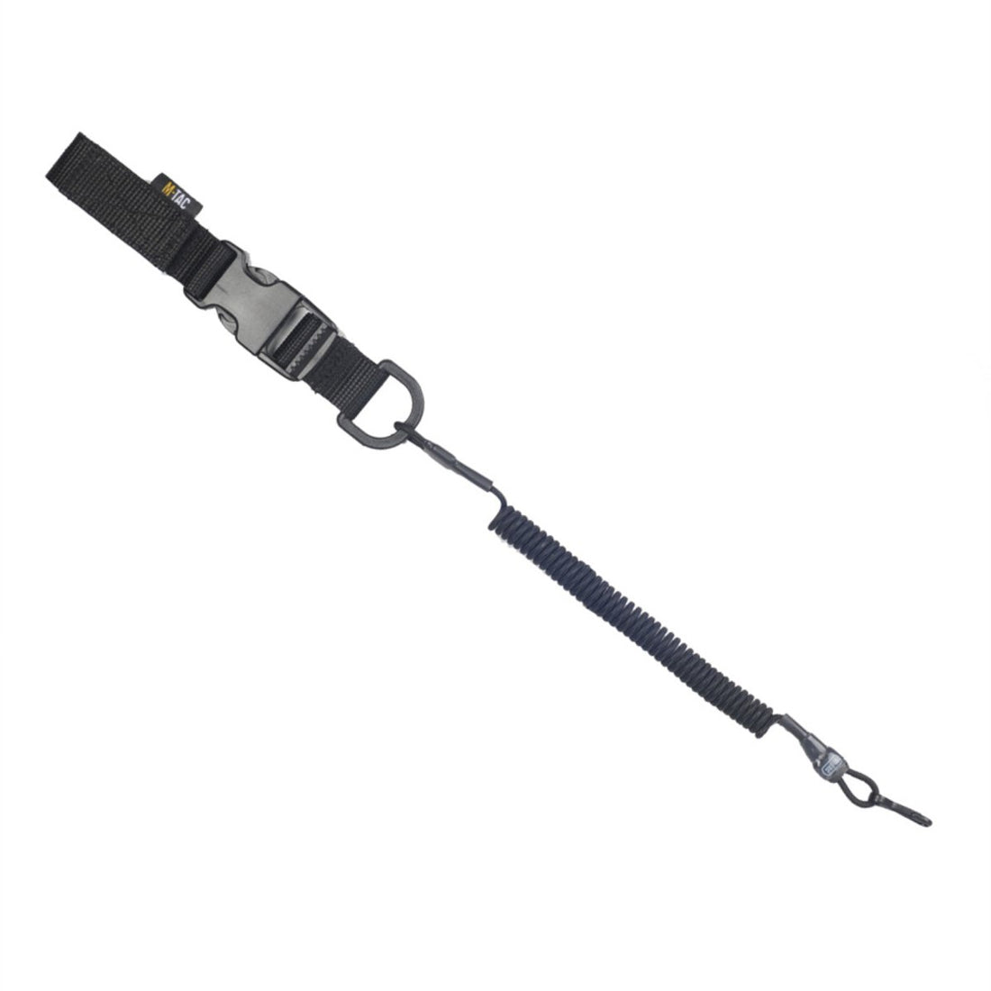M-TAC Tactical Safety Cord Lite Carbine Lanyard Retention D-Ring Fastex Black
